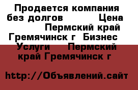 Продается компания без долгов,62.09  › Цена ­ 50 000 - Пермский край, Гремячинск г. Бизнес » Услуги   . Пермский край,Гремячинск г.